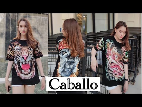 เสื้อยืดเท่ๆ ใส่กับอะไรก็แมท || CaballoThailand