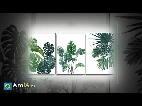 50 MẪU TRANH LÁ CÂY BẮC ÂU ĐƠN GIẢN CỰC CHILL- Nội thất giá rẻ tại kho Furnibuy.com