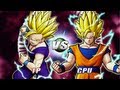 Dragonball Z Raging Blast 2: Goku SSJ2 vs Teen Gohan SSJ2 (Live Commentary)