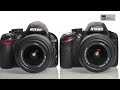 Видео Nikon D3200 vs D3100