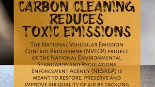 Routine Engine Carbon Cleaning reduces toxic emissions