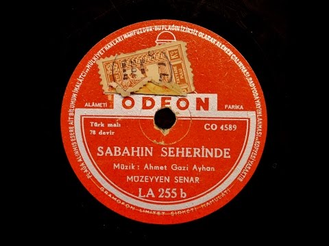 Müzeyyen Senar - Sabahın Seherinde - GERÇEK TAŞ PLAK KAYDI