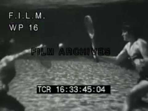 1950s Underwater Fashion Show