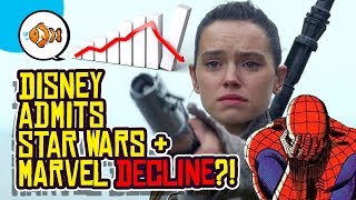 Disney ADMITS Star Wars and Marvel Comics are DECLINING?!