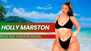 Holly Marston | Attractive Curvy Plus Size Fashion Model | Popular Internet Personality | Instawiki