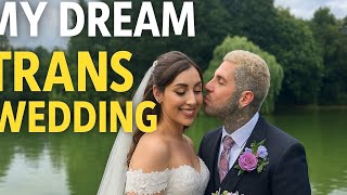 First Time Trans Wedding . A Transgender Womans Dream Wedding Alexis & Liam Blake