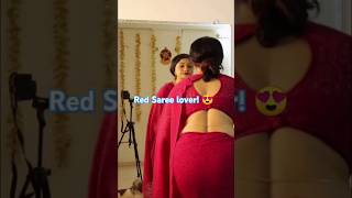 Indian Red Saree Lover.
