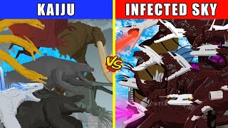 Kaiju Vs Infected Sky Monster Animation