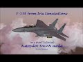 F-15E Iris very short tutorial - Autopilot TACAN mode