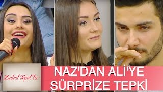 Zuhal Topal'la 111. Bölüm (HD) | Angelina'nın Ali'ye Doğum Günü Sürprizine Naz'd