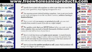 How To Buy Products Wholesale and Make a Profit Free Directory