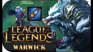 BAN FÜR EINEN MITSPIELER! WARWICK JUNGLE 🎮 League of Legends Gameplay PowrotTV