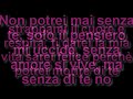 Potrei Morire Di Te - Mc ft. Beatrice Valente (Testo)