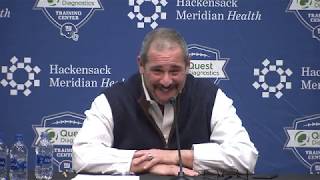 Watch Gm Dave Gettleman Address Giants 2018 Season-Ending Full Press Conference