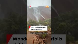 Wonderous Waterfalls Sighted On Uluru
