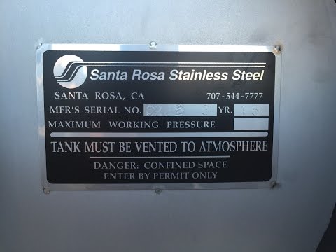 Stainless Steel Tank Build Time Lapse
