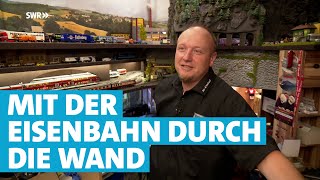 Verrückt Nach Eisenbahnen Markus Lebt In Einer Großen Modellanlage In Seiner Wohnung