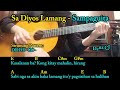 Sa Diyos Lamang - Sampaguita - Easy And Learn Guitar Chords Tutorial With Lyrics @Denzcj19993