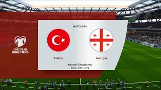 Turkey Vs Georgia 2026 Fifa World Cup Qualifiers Pes 2021