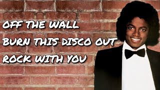 Off The Wall - Burn This Disco Out - Rock With You | Dj Meme - Reflex Revision