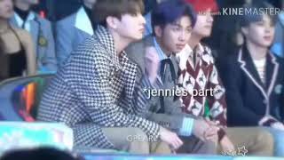 Jenkook jungkook sing for jennie cute moment