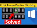 How to solve Print Screen Not Working in Windows 10/11