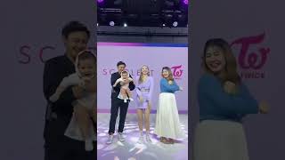 Nayeon Pop Challenge Felicya Angelista, Hito Caesar Ft Baby Bible