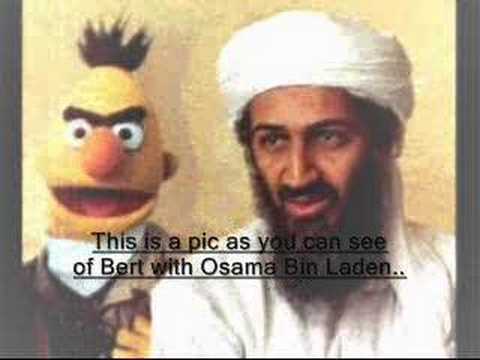 Bert is Evil Evidence Evil bert osama. Bert is Evil Evidence