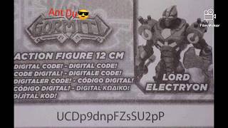 Gormiti N.4 Codici Sbloccounlock Codes