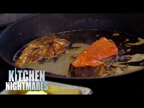 Head Chef Doesn't Know What A Pescatarian Is | Kitchen Nightmares