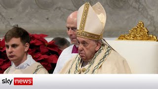 Watch live: Pope holds Mass following death of Benedict XVI