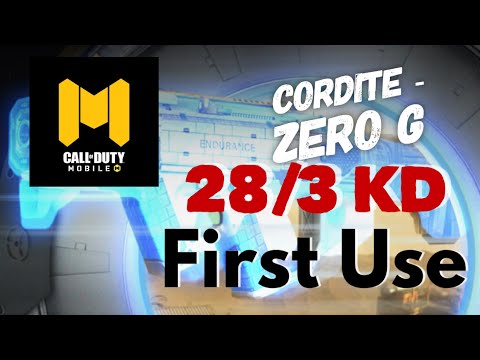 COD MOBILE: Cordite-Zero G (28/3KD) TDM