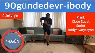 44.Gün 90 Günde Devr-I Body Tabata Fitcifitolur Tv
