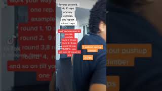 REVERSE PRYRAMID Fat loss acceleration workout!. Only13 minutes . #hiit #workout #fitness workout