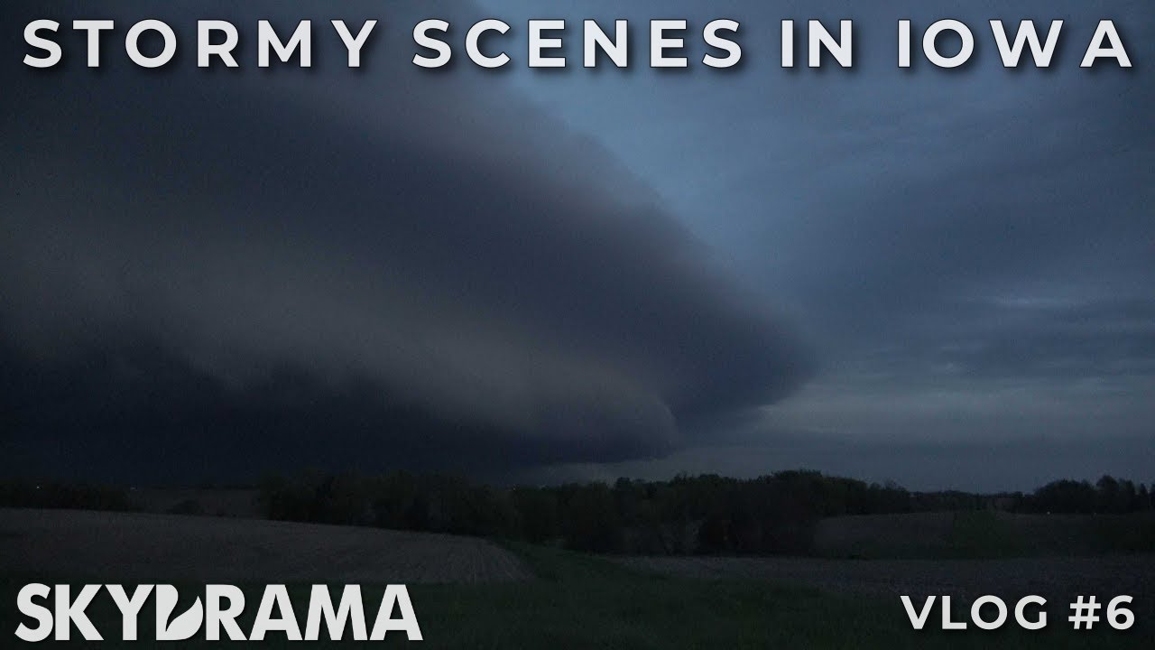 STORMY SCENES IN IOWA | May 14th 2020 | HP Outflow Dominant Supercell near Oskaloosa, IA
