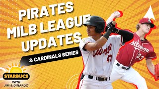 Pirates Minor League Updates & Cardinals Series | Starbucs