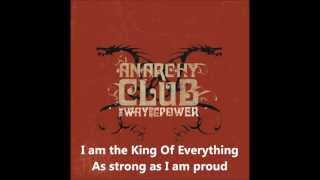 Watch Anarchy Club King Of Everything video