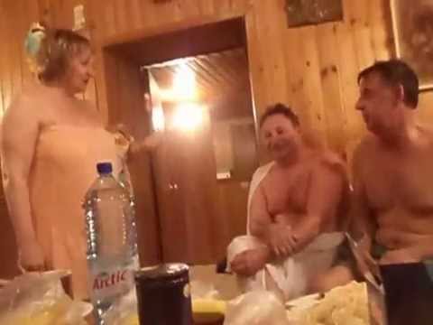 Порно Толстых В Сауне Пьяных