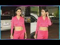 Hottest Tejasswi Prakash Showing Hot Navel Show While Spotted at Film City in Mumbai - Watch Video