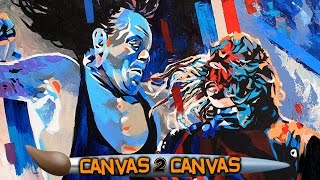 The Brothers Of Destruction Hit The Canvas Wwe Canvas 2 Canvas
