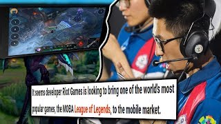 League Of Legends Is Coming To Mobile?