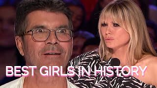 Top 5 Best Female Auditions Of All Time! America's Got Talent