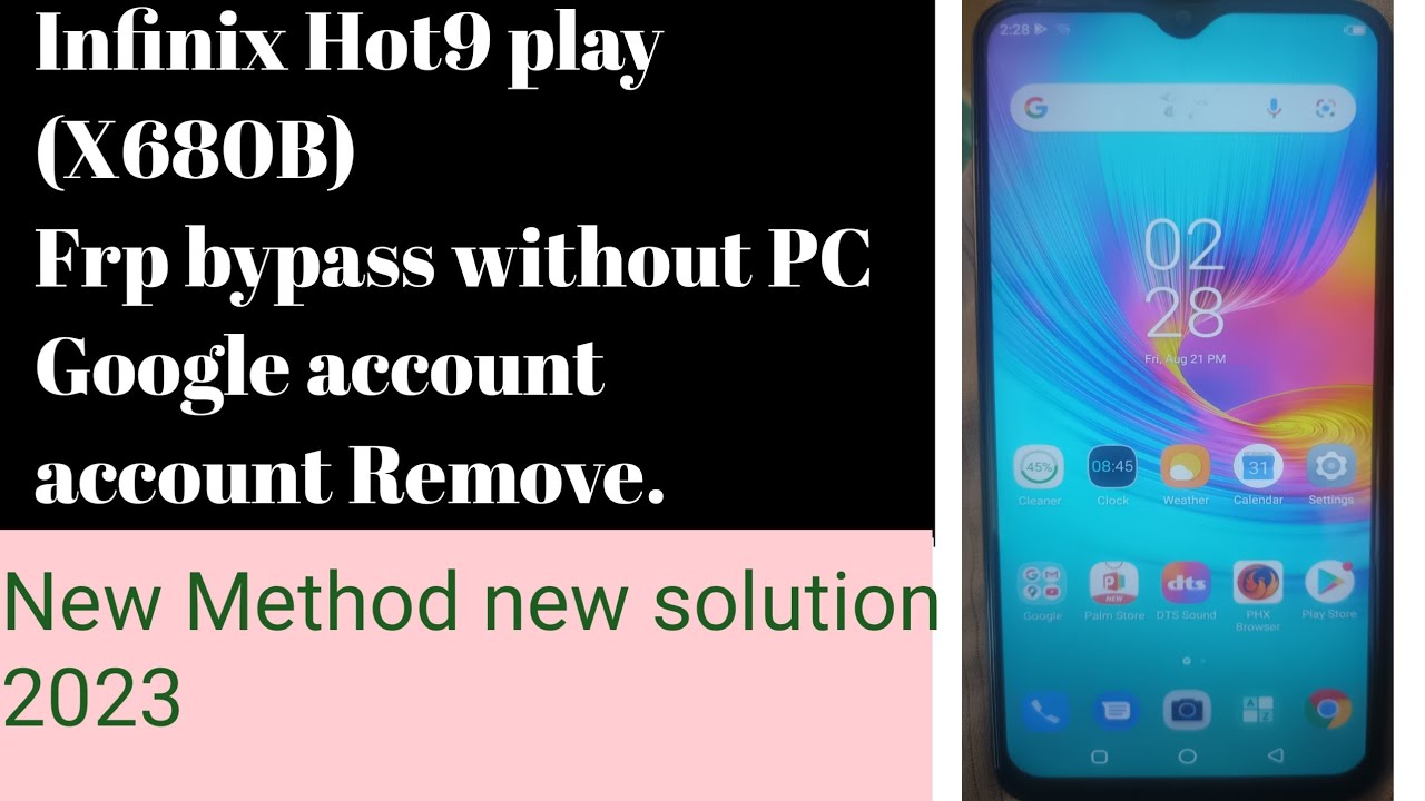 Infinix Hot 9 play (X680B) Frp bypass without PC.Google Infinix Hot 9 play (X680B) Frp bypass without PC.Google