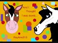 My Horse/Wolf/Dog Drawings on Microsoft Paint(MS) 4!