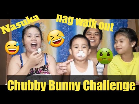 CHUBBY BUNNY CHALLENGE | MAY MAKULIT | PINILIT PERO DI KINAYA(NAGLAWAY,NAUTOT,HAHAHA) | POOH TV