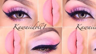 🎀MAQUILLAJE ROSA🎀