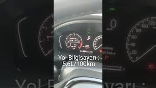 Honda Civic Yakıt Tüketimi - Fe1 182Hp 12.Hafta