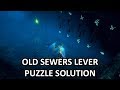 Shadows: Awakening - Old Sewers Lever Puzzle Solution