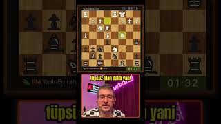 ADAM ŞAKIR ŞUKUR OYNADI #chess #satranç #live