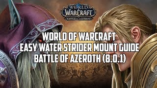 World of Warcraft - Easy Water Strider mount guide